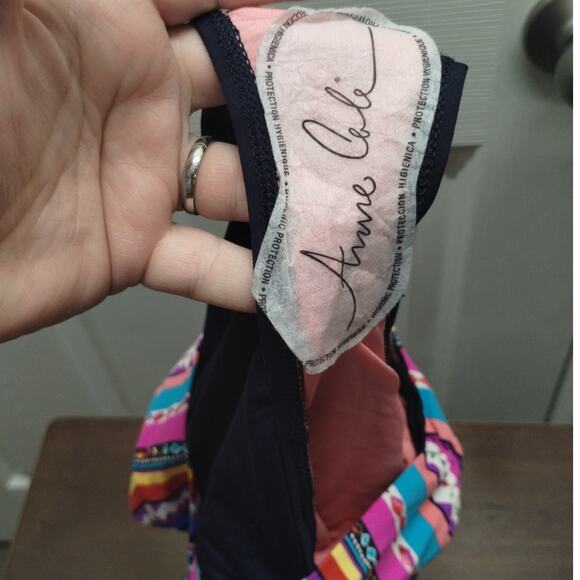 Anne Cole NWT Size XL Multicolor Boho Tribal Swim Separates Bikini Bottom - Picture 3 of 7